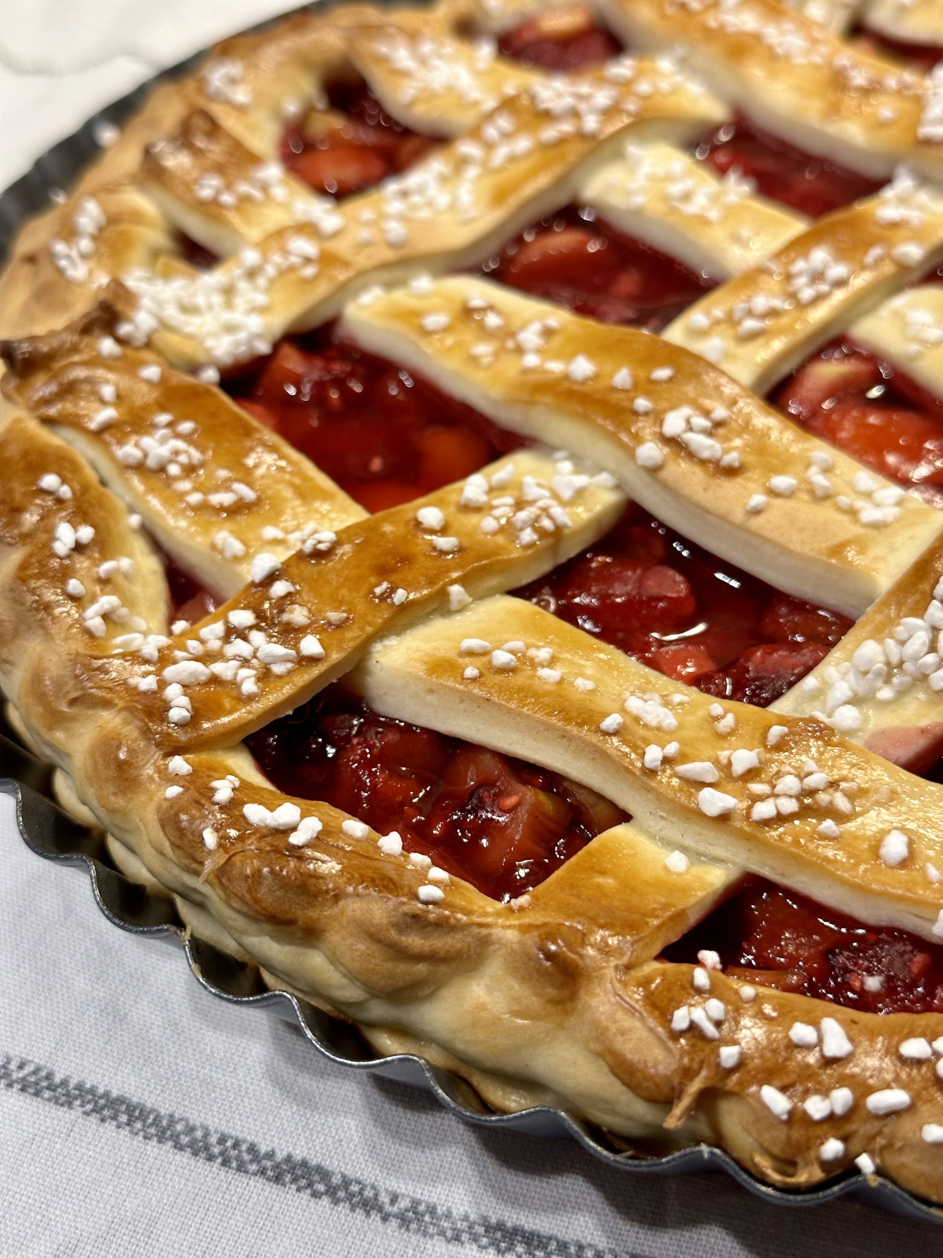 Bärpaj med bulldeg